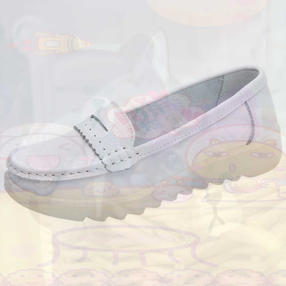 Most Expensive Vintage Collection - Mocassin Rijden Tienersneakers Skateboarden Damesschoenen Zilver