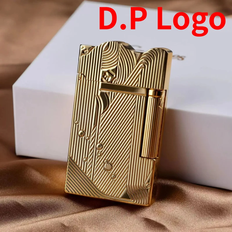 Vintage Collectible Lighters - Goud Slaap Zeemeermin Patroon Vintage Aansteker