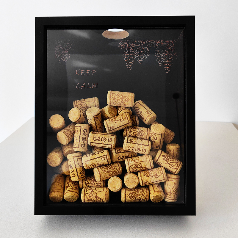 Rode wijn kurk display frame h - Collectible Vintage Wine recensie en prijs