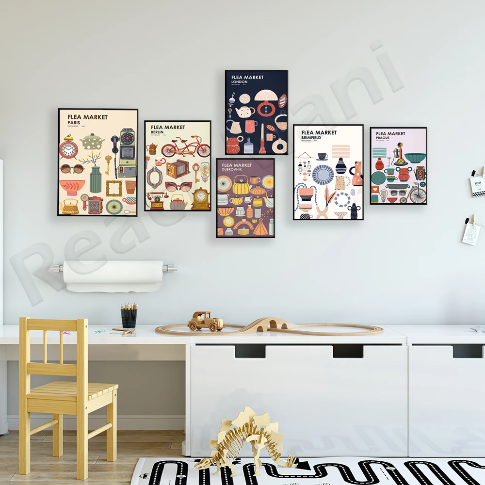 Vlooienmarkt Printcollectie Vi - Vintage Collectible Market recensie en prijs