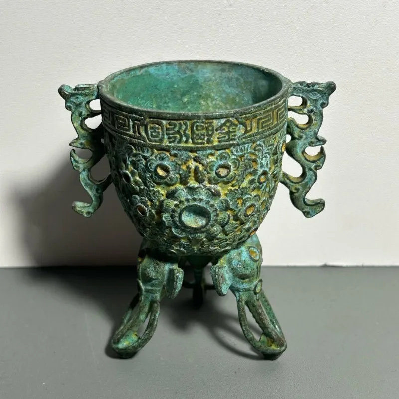 Antiek bronzen ritueel beker m - Collectible Vintage Wine recensie en prijs