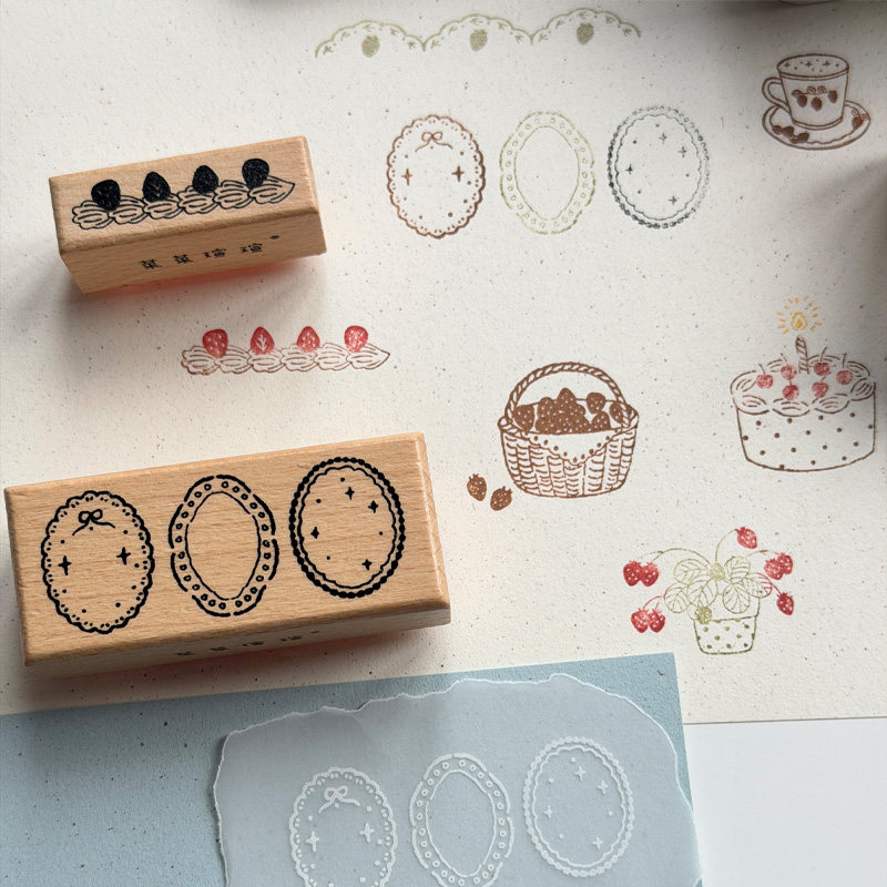Vintage konijn aardbei kant ho - Vintage Collectible Stamps recensie en prijs