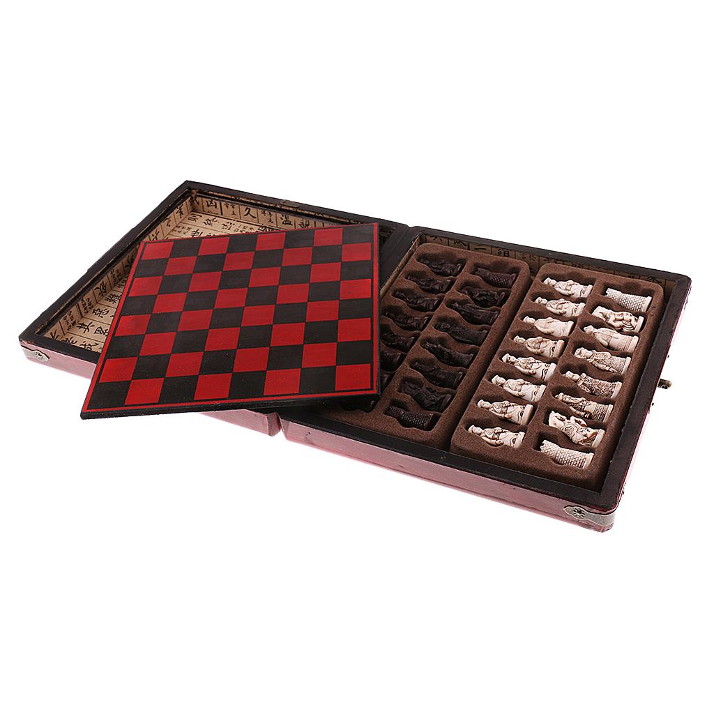 Chinees schaakspel houten mini - Vintage Collectible Board Games recensie en prijs