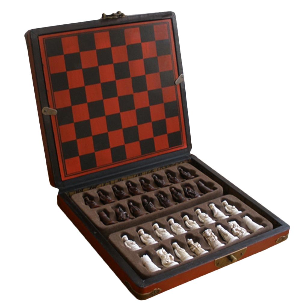 Chinees schaakspel houten mini - Vintage Collectible Board Games recensie en prijs