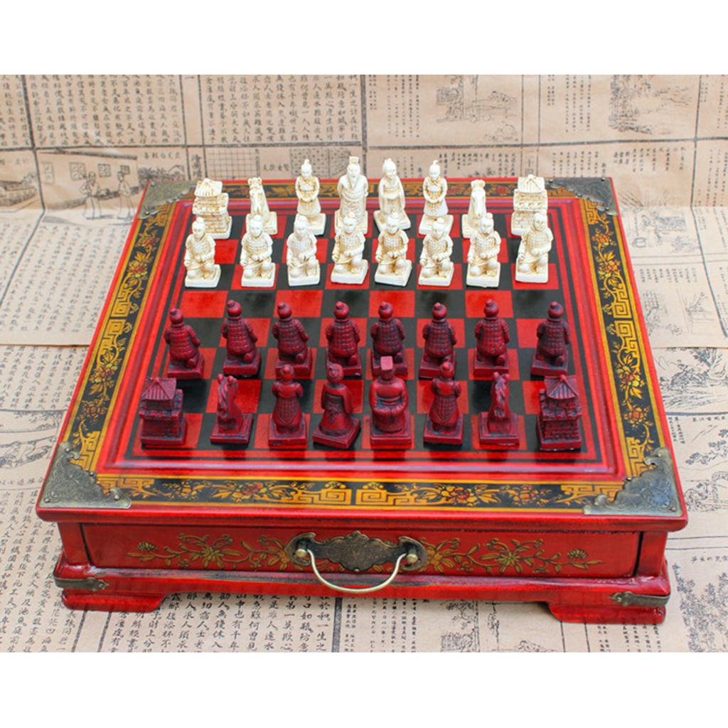 Vintage Chinees terracotta sch - Vintage Collectible Board Games recensie en prijs