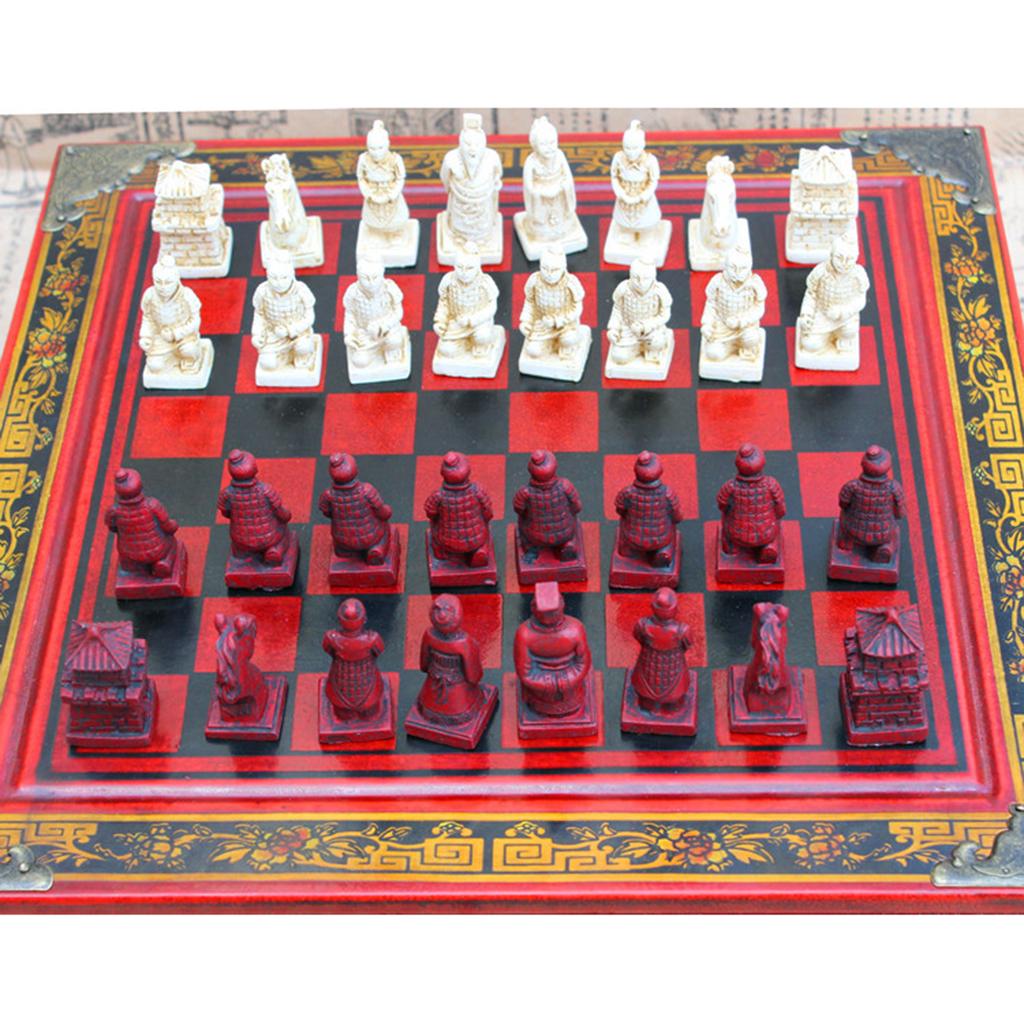Vintage Chinees terracotta sch - Vintage Collectible Board Games recensie en prijs