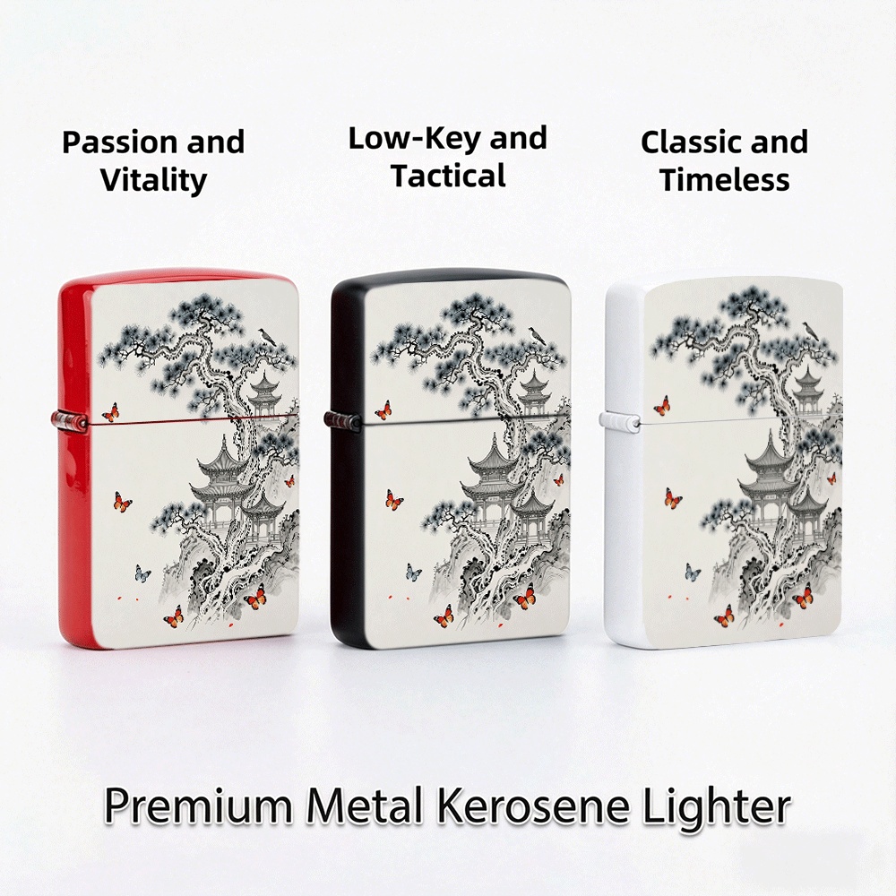 Flip Top Aansteker Chinese Ink - Vintage Collectible Lighters recensie en prijs