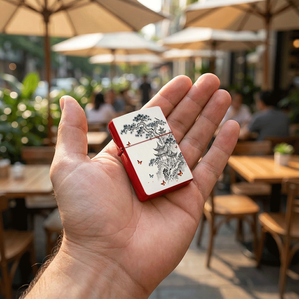 Flip Top Aansteker Chinese Ink - Vintage Collectible Lighters recensie en prijs
