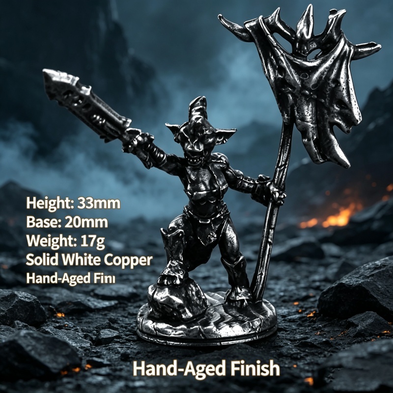 Witte koperen Goblin Warrior m - Vintage Collectible Board Games recensie en prijs