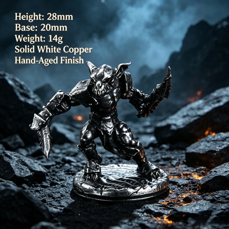 Witte koperen Goblin Warrior m - Vintage Collectible Board Games recensie en prijs
