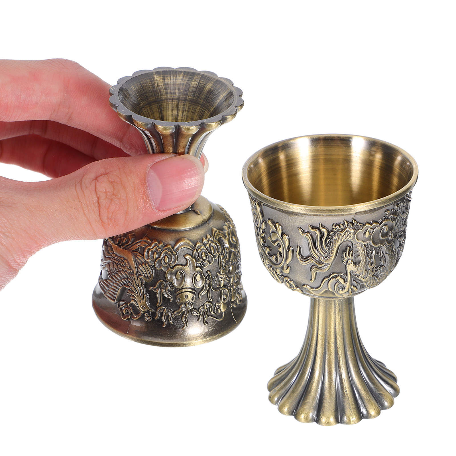 2 stuks vintage middeleeuwse d - Collectible Vintage Wine recensie en prijs