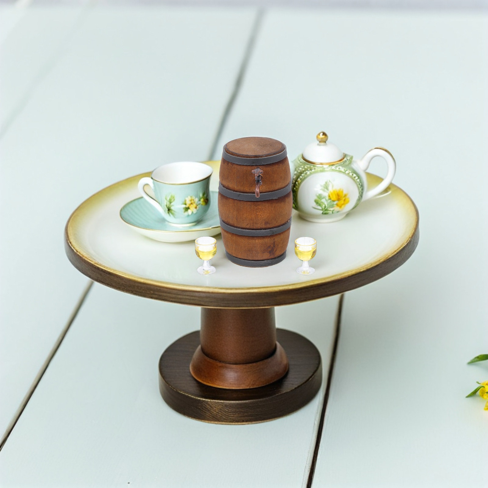 1 Set Mini Wijnvat en Glazen C - Collectible Vintage Wine recensie en prijs