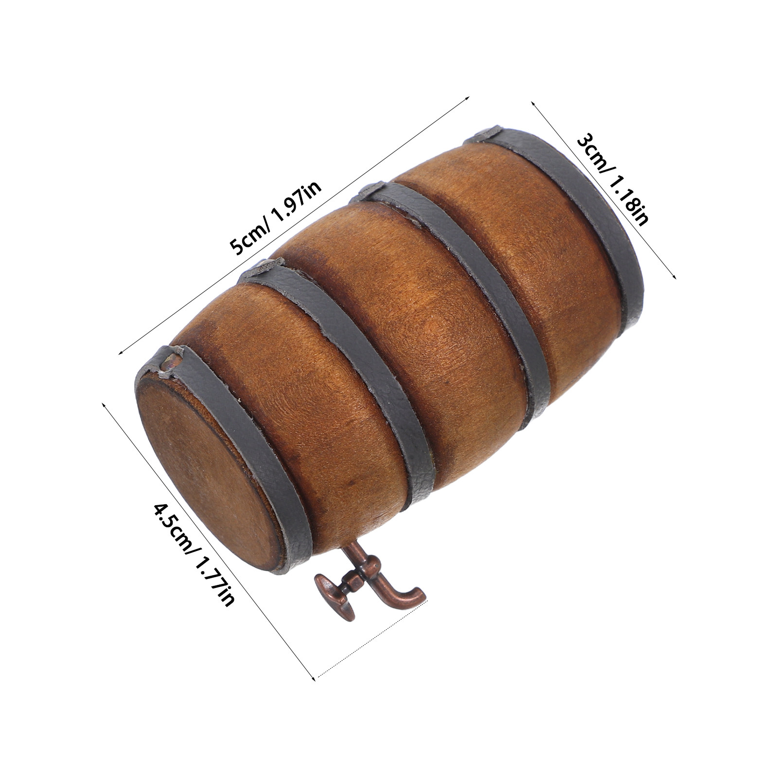 1 Set Mini Wijnvat en Glazen C - Collectible Vintage Wine recensie en prijs