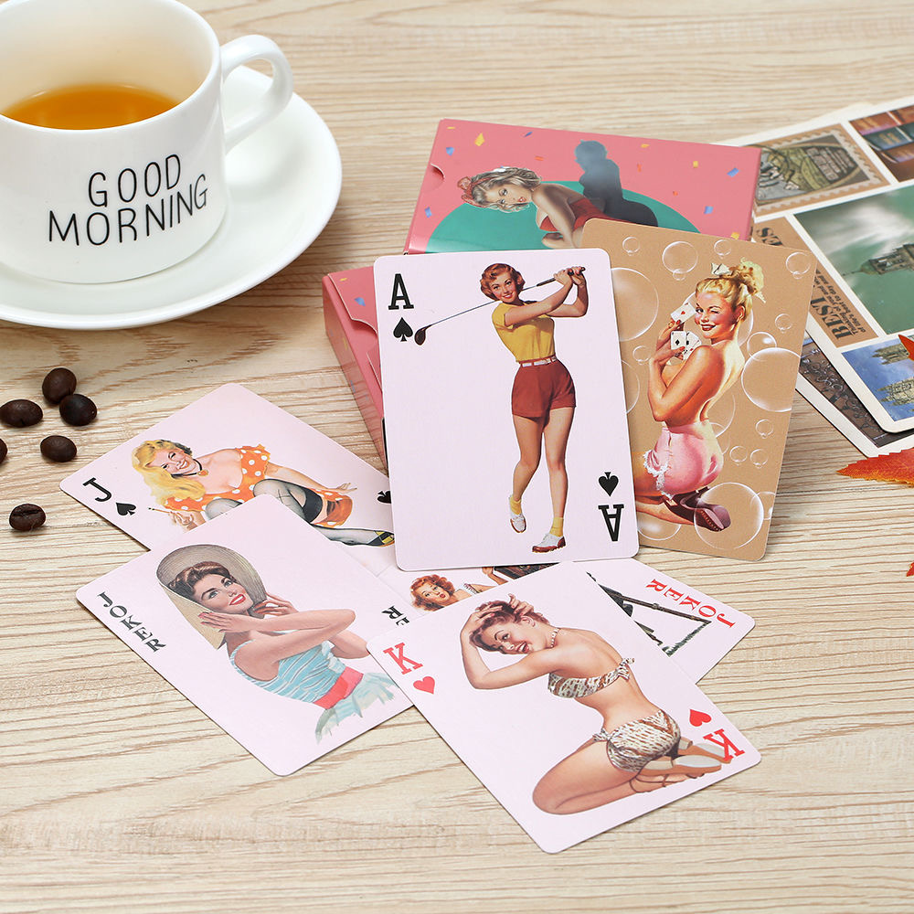 Vintage sexy bikini schoonheid - Vintage Collectible Playing Cards recensie en prijs