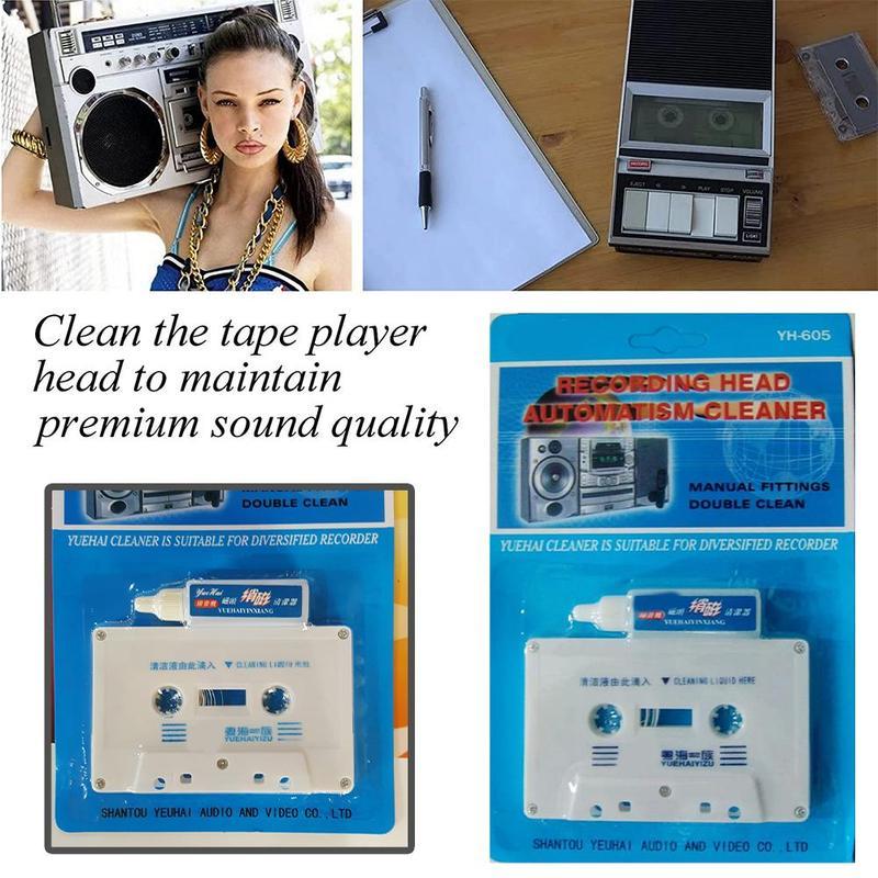 NIEUW Tape Cleaner Tape Record - Cassette Tape Head recensie en prijs